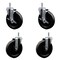 Service Caster 6'' Phenolic Wheel Swivel 7/16'' Grip Ring Stem Caster Set 2 Brakes, 4PK SCC-GR20S615-PHS-TLB-716138-2-S-2 - alternate 1